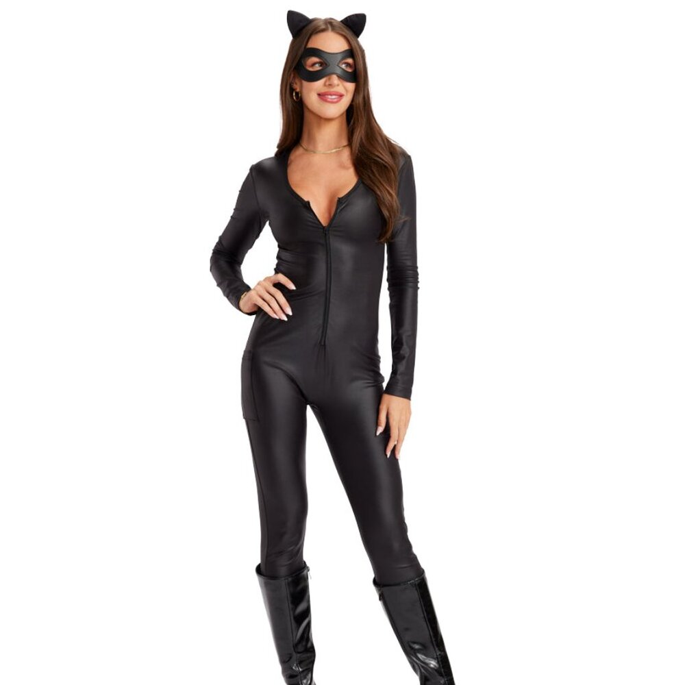 NWT Tipsy Elves Black Cat Costume Size M